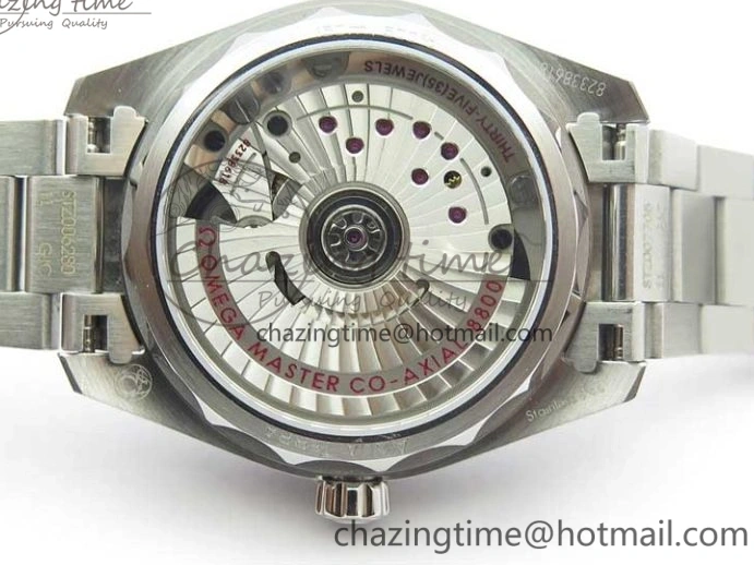 0321 SportInspired Aqua Terra 150M 34mm Ladies SS VSF 1:1 Best Edition Silver Dial Diamonds Markers on SS Bracelet A 7932